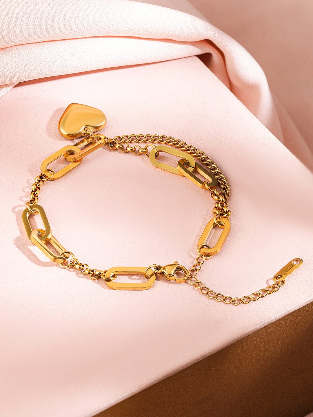 Everlove Gold Heart Bracelet Gold