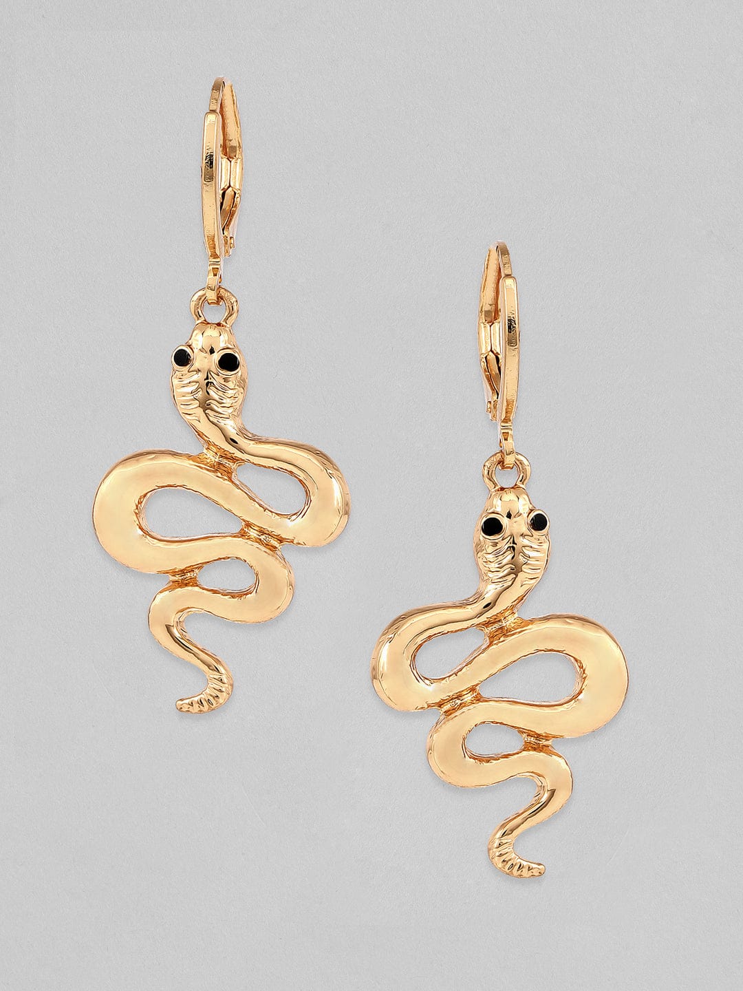 【Rubans】 Voguish Set of 2 Gold Toned Classic Earrings｜ヴォーギッシュ ゴールドトーン クラシック イヤリング 2組セット