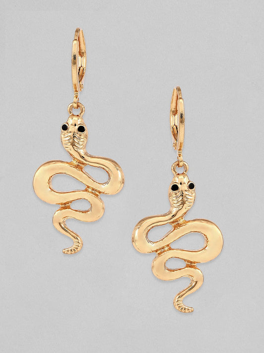 【Rubans】 Voguish Set of 2 Gold Toned Classic Earrings｜ヴォーギッシュ ゴールドトーン クラシック イヤリング 2組セット