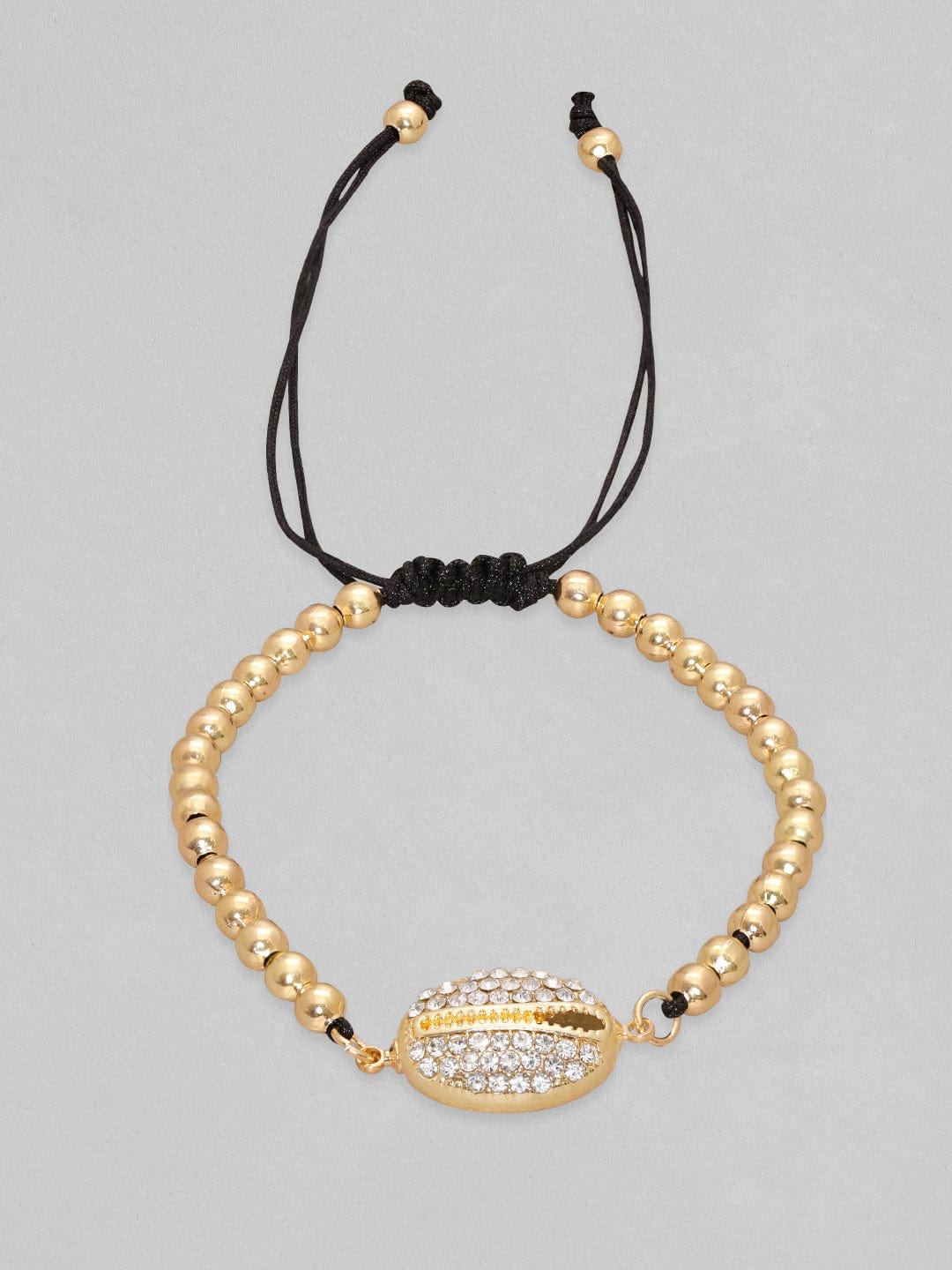 【Rubans】 Voguish Gold Plated Bead Bracelet｜ヴォーギッシュ ゴールドメッキ ビーズ ブレスレット