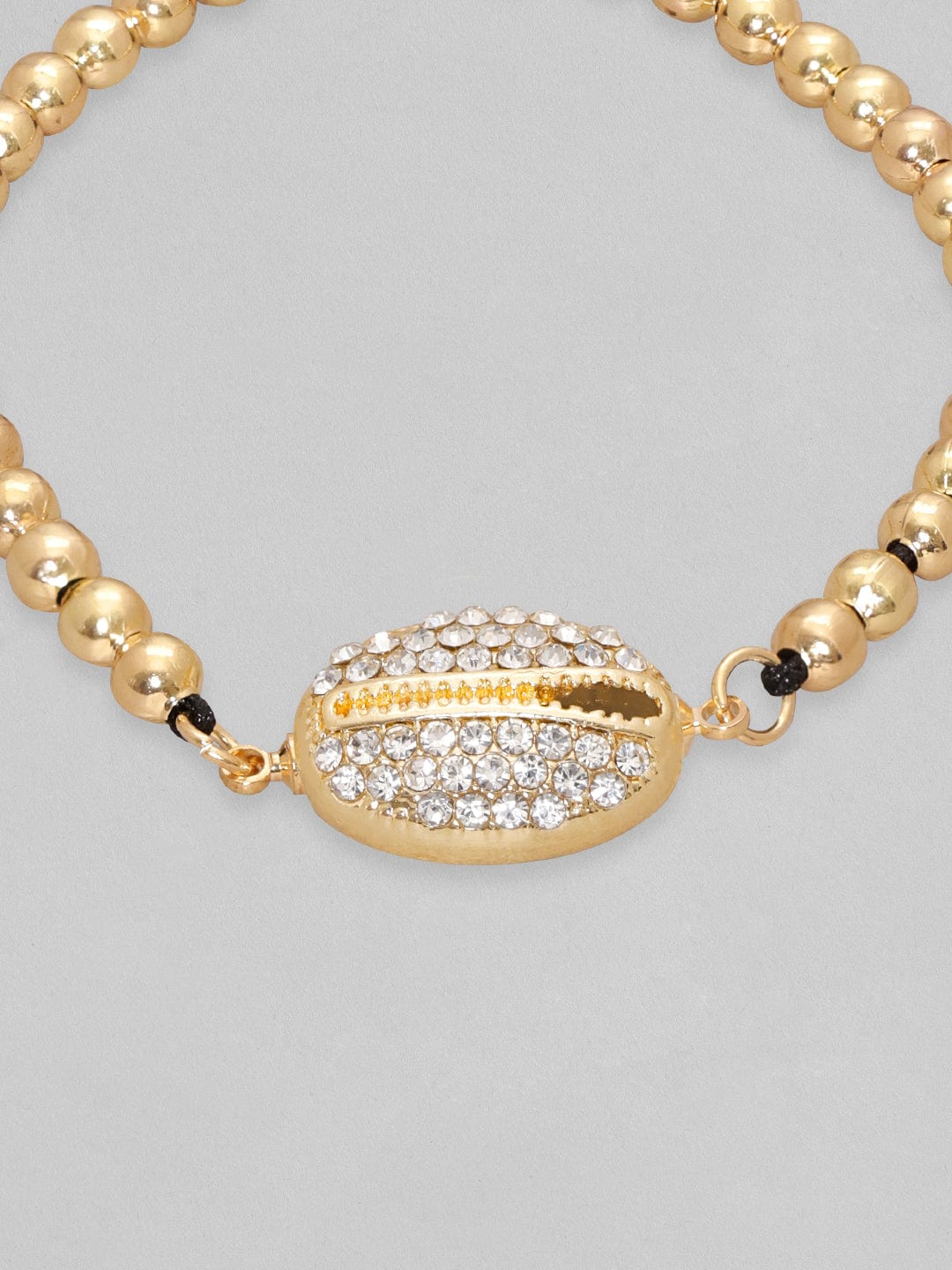 【Rubans】 Voguish Gold Plated Bead Bracelet｜ヴォーギッシュ ゴールドメッキ ビーズ ブレスレット