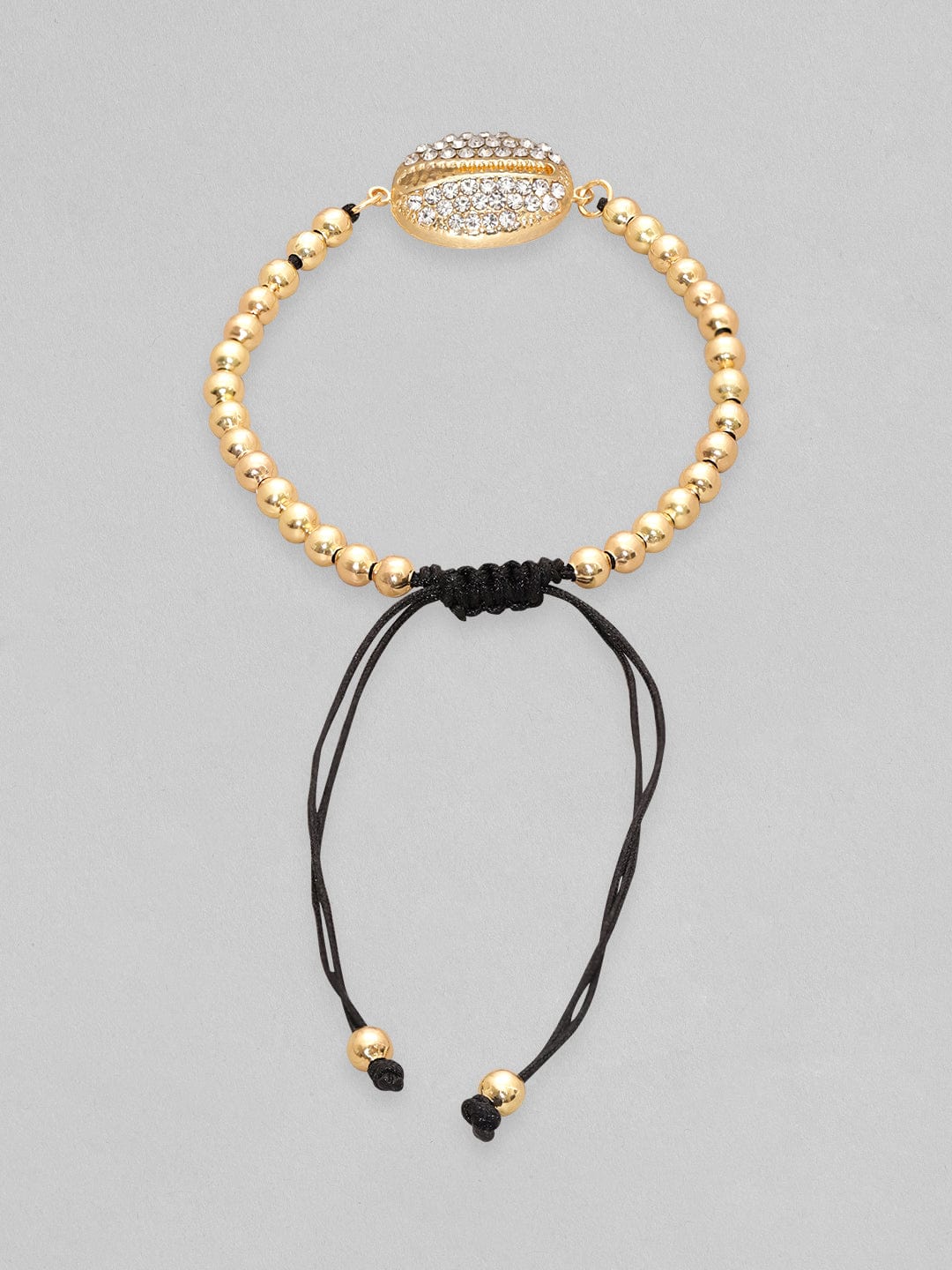 【Rubans】 Voguish Gold Plated Bead Bracelet｜ヴォーギッシュ ゴールドメッキ ビーズ ブレスレット