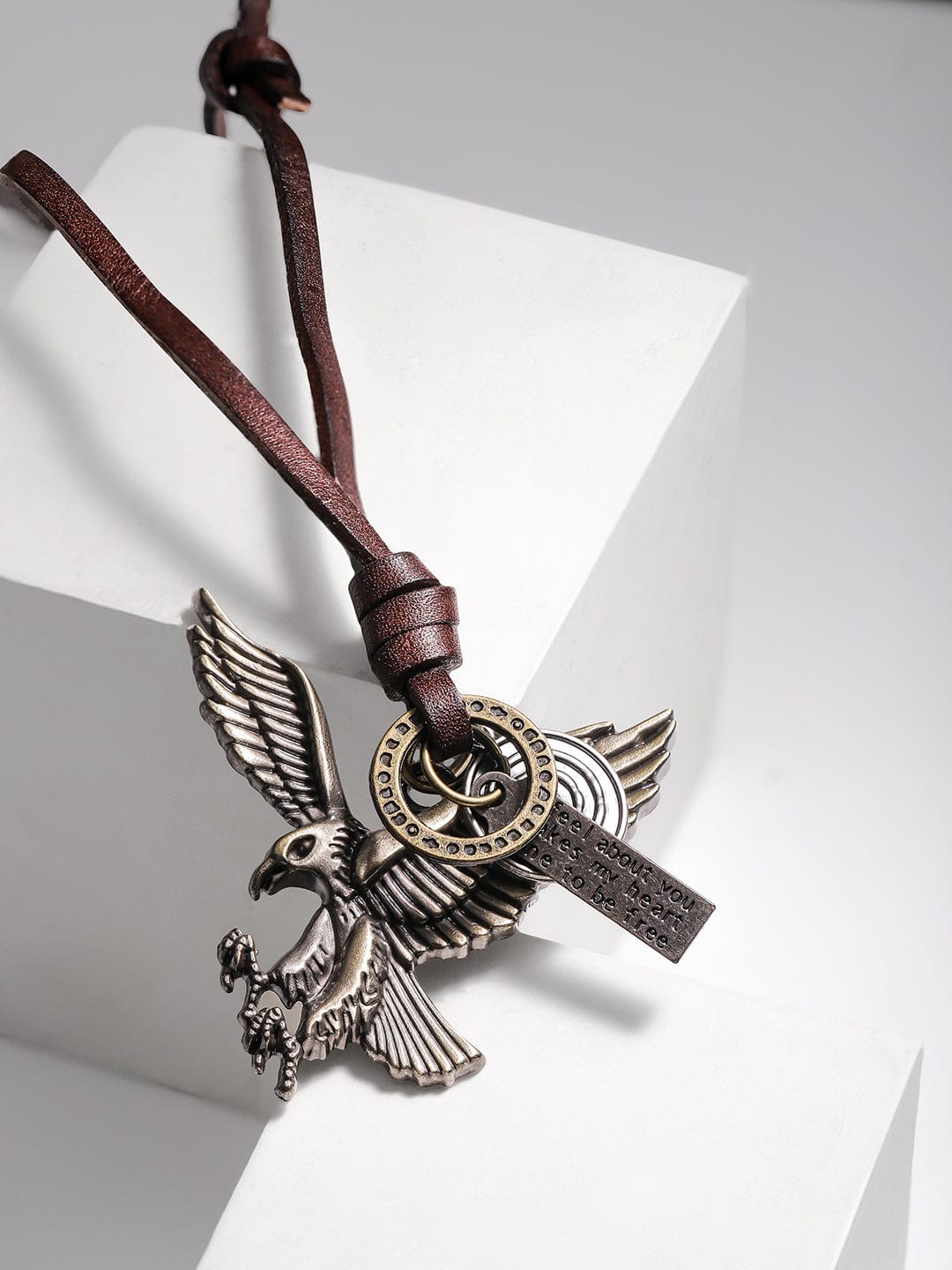 【Rubans】 Voguish Men Eagle Motif Necklace｜ヴォーギッシュ メンズ イーグルモチーフ ネックレス