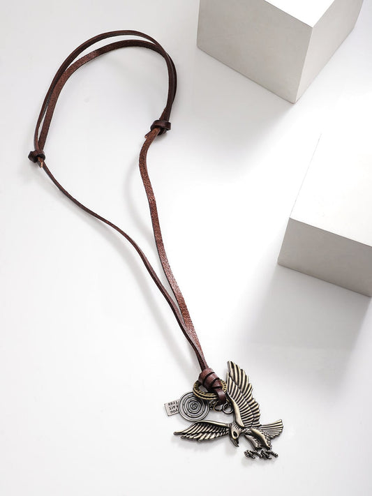 【Rubans】 Voguish Men Eagle Motif Necklace｜ヴォーギッシュ メンズ イーグルモチーフ ネックレス