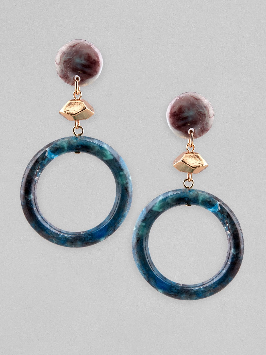 【Rubans】 Voguish Western Drop Earrings with Enamel Beads Design｜ヴォーギッシュ ウェスタン エナメルビーズ ドロップイヤリング