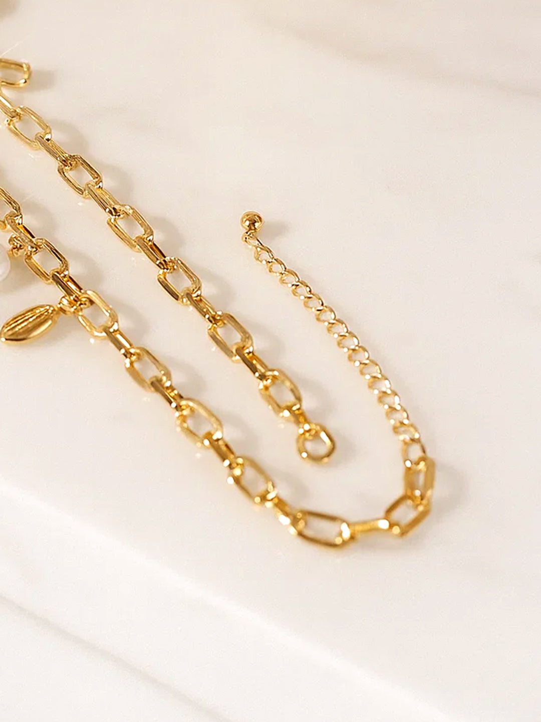 Freshly Creafted Charms Necklace Chain フリーサイズ