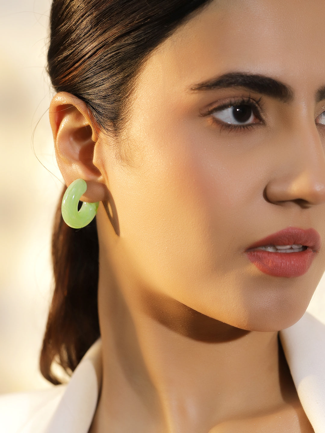 Pack of 9 Hoop & Stud Earrings フリーサイズ
