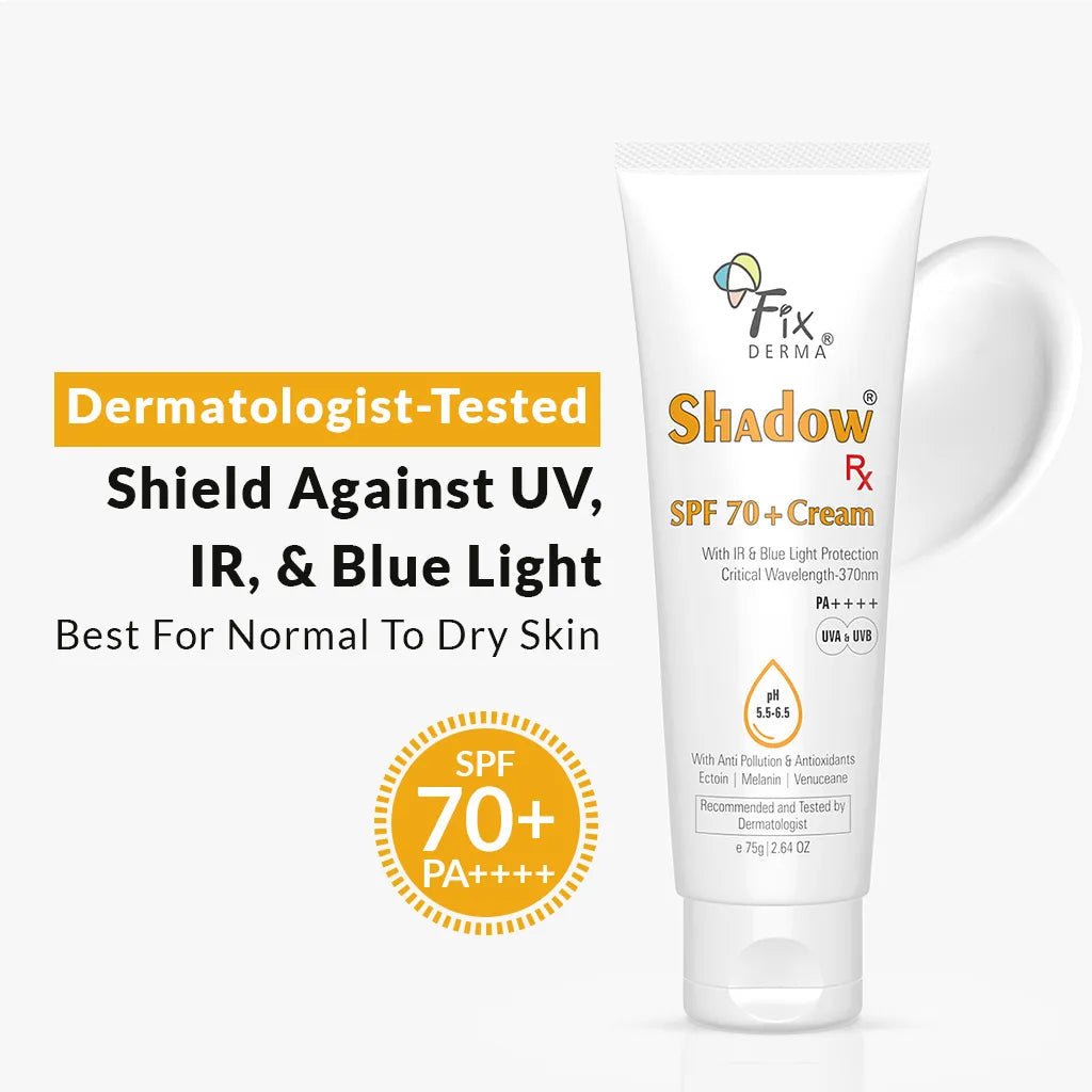 【Fixderma】 Shadow Rx SPF 70+ Cream｜シャドウRx SPF70+ クリーム｜75g