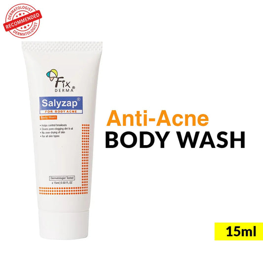 【Fixderma】 Salyzap Acne Body Wash 15ml｜サリザップ ボディウォッシュ｜15ml