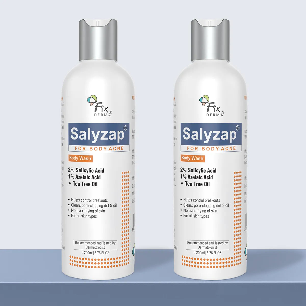 Salyzap Body Wash 200ml Pack of 2 200mlx2