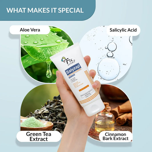 Salyzap Daily Face Cleanser 60g Pack of 2 60gx2