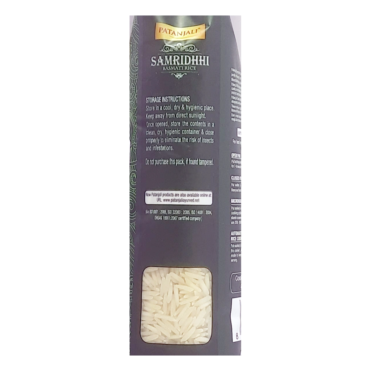 Patanjali Samridhhi Basmati Rice