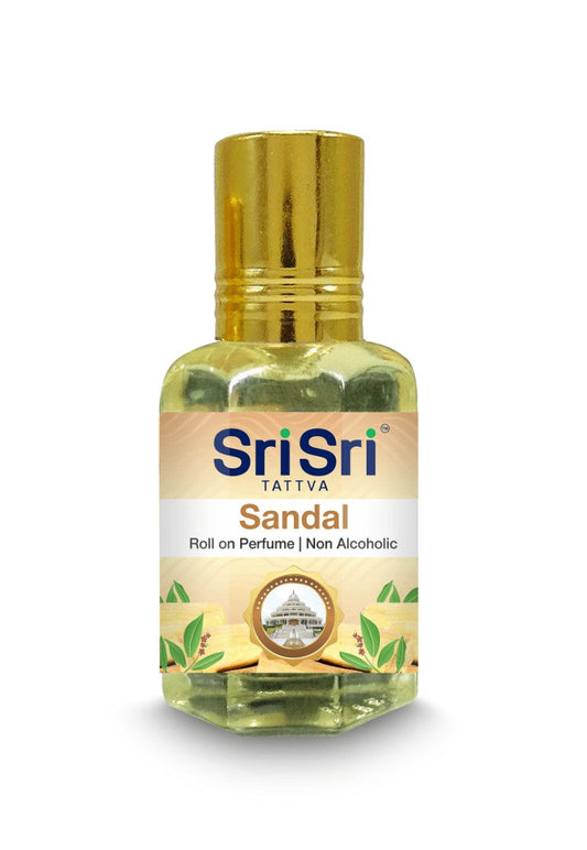 【Sri Sri Tattva】 Sandal Roll-on Perfume｜ サンダル ロールオン香水｜ 10ml