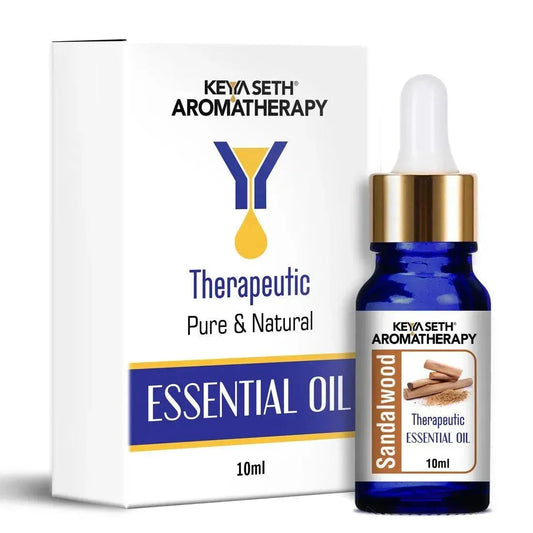 Sandalwood Essential Oil, Therapeutic Pure & Natural, Mysore Sandal, Antiseptic, Ageing Skin, Relaxing 10ml 10ml