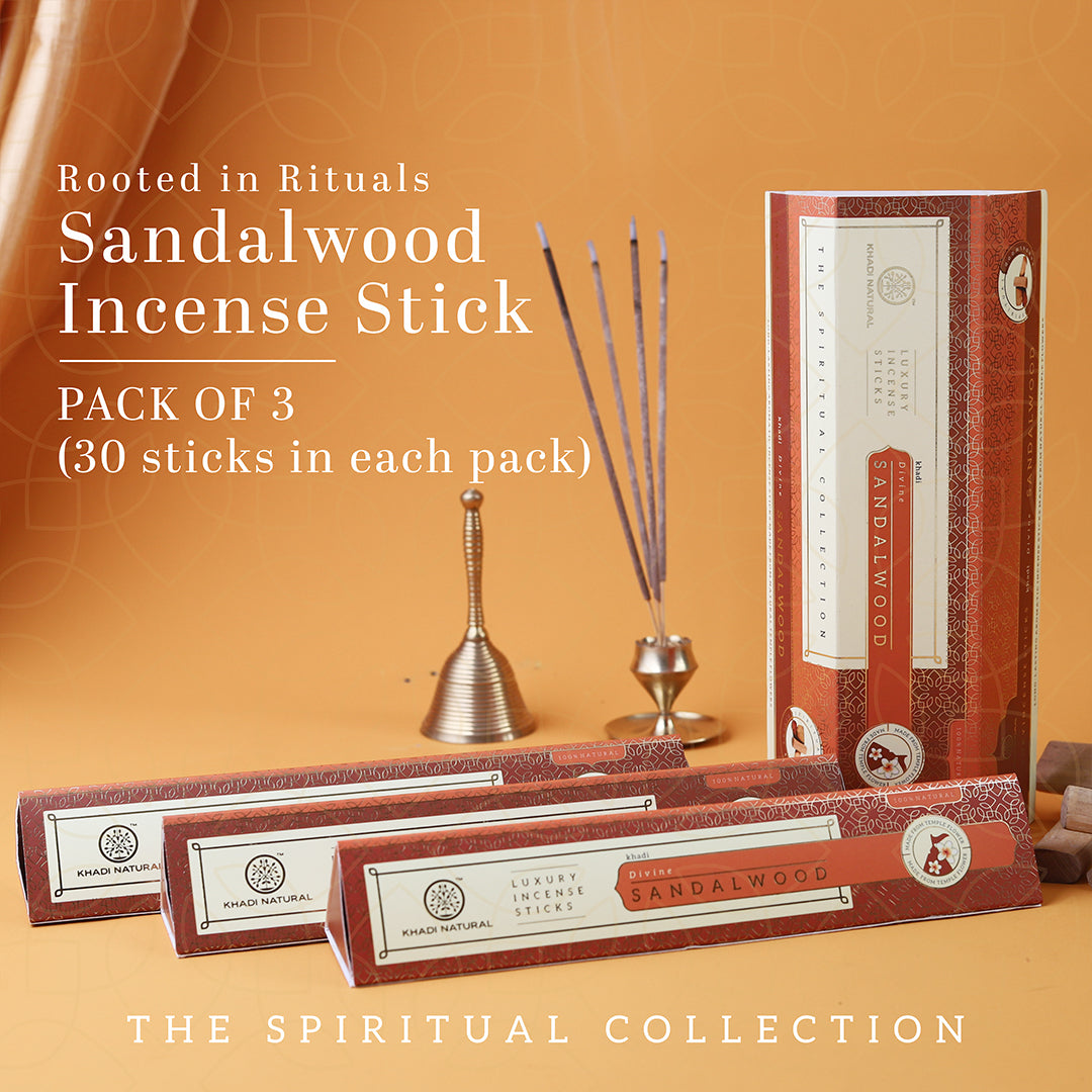 Incense Sticks Sandalwood Combo (Pack of 3)