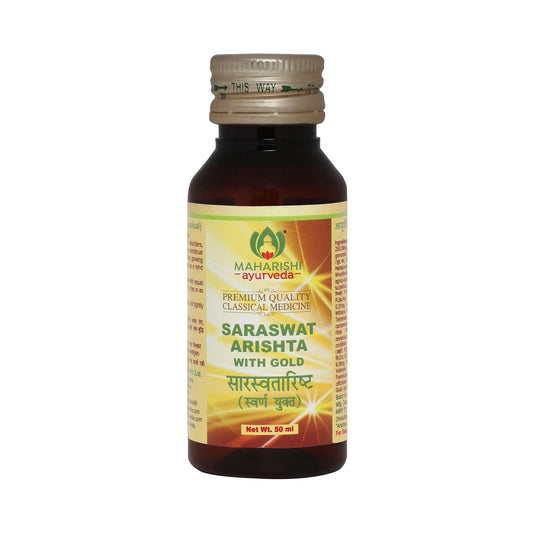 Saraswatarishta (With Gold)- Brain Tonic (50ml)