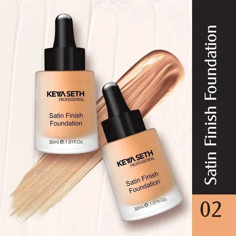 Satin Finish Foundation- Shade 02 30ml