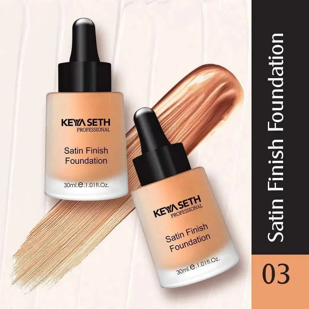 Satin Finish Foundation- Shade 03 30ml