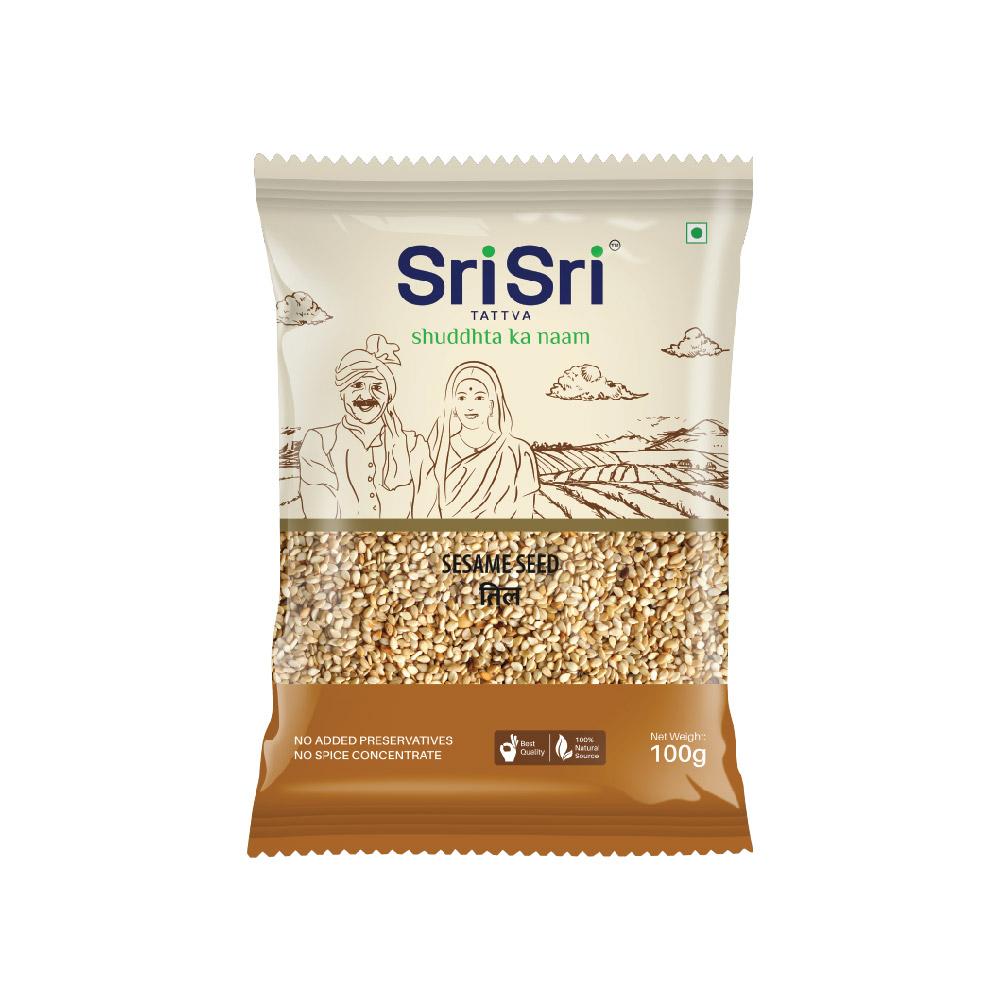 【Sri Sri Tattva】 Sesame Seeds (Til)｜ ゴマ（ティル）｜ 100g