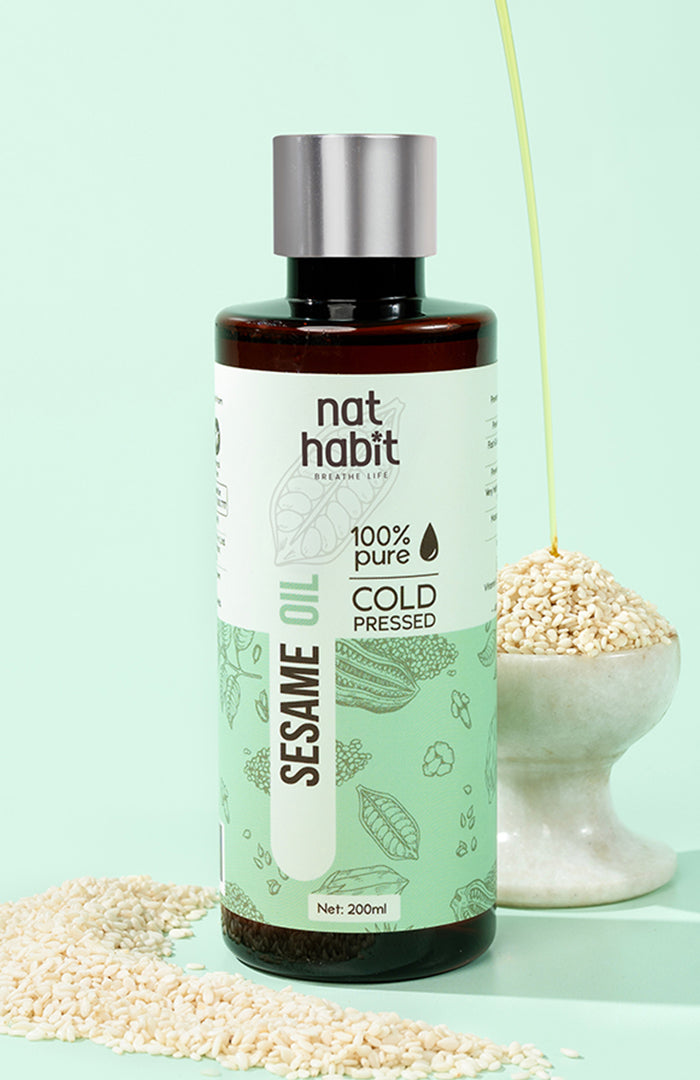 Pure Cold Pressed Sesame (Til) Oil 200ml
