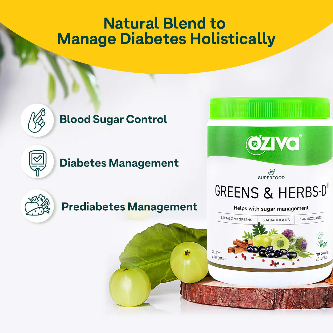 Superfood Greens & Herbs For Diabetes & Prediabetes 200g 200g