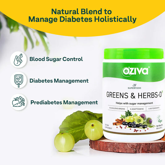 Superfood Greens & Herbs For Diabetes & Prediabetes 200g 200g