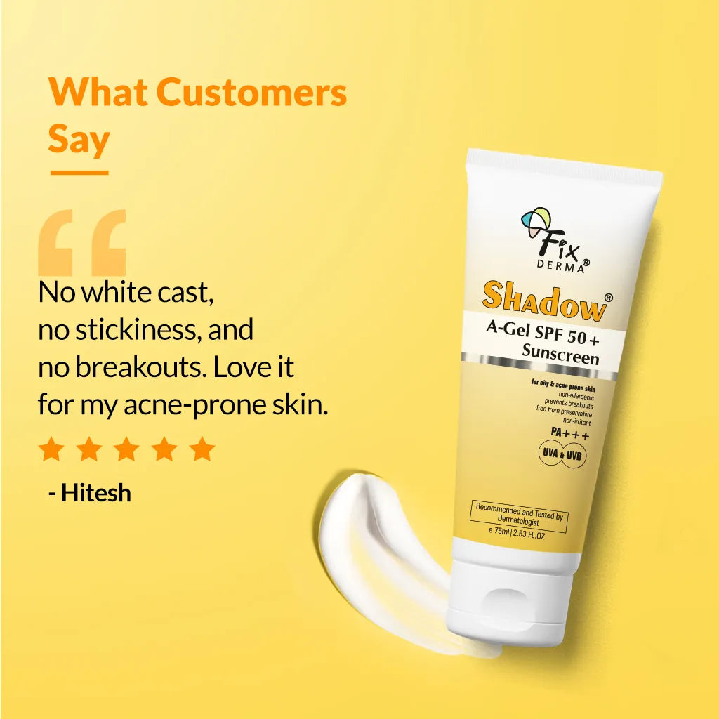 Shadow A gel SPF 50+ Sunscreen