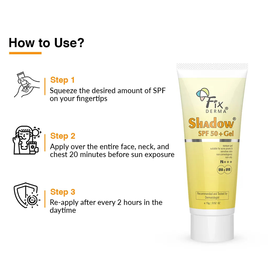 Shadow SPF 50+ Gel 15g 15g