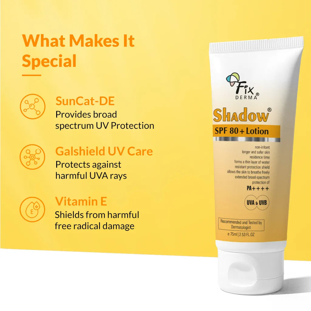 Shadow Sunscreen Lotion SPF 80+