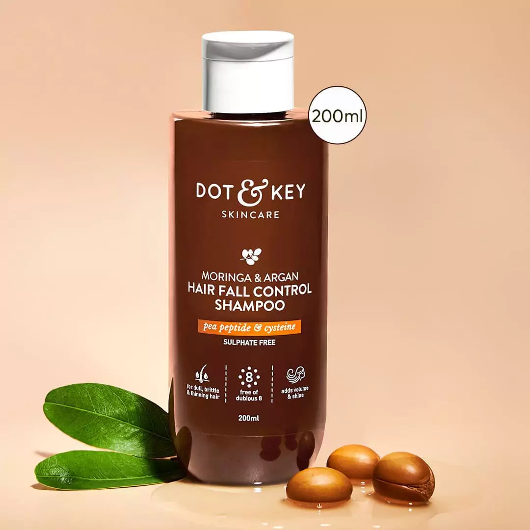 Moringa & Argan Oil Hair Fall Control Shampoo 200ml