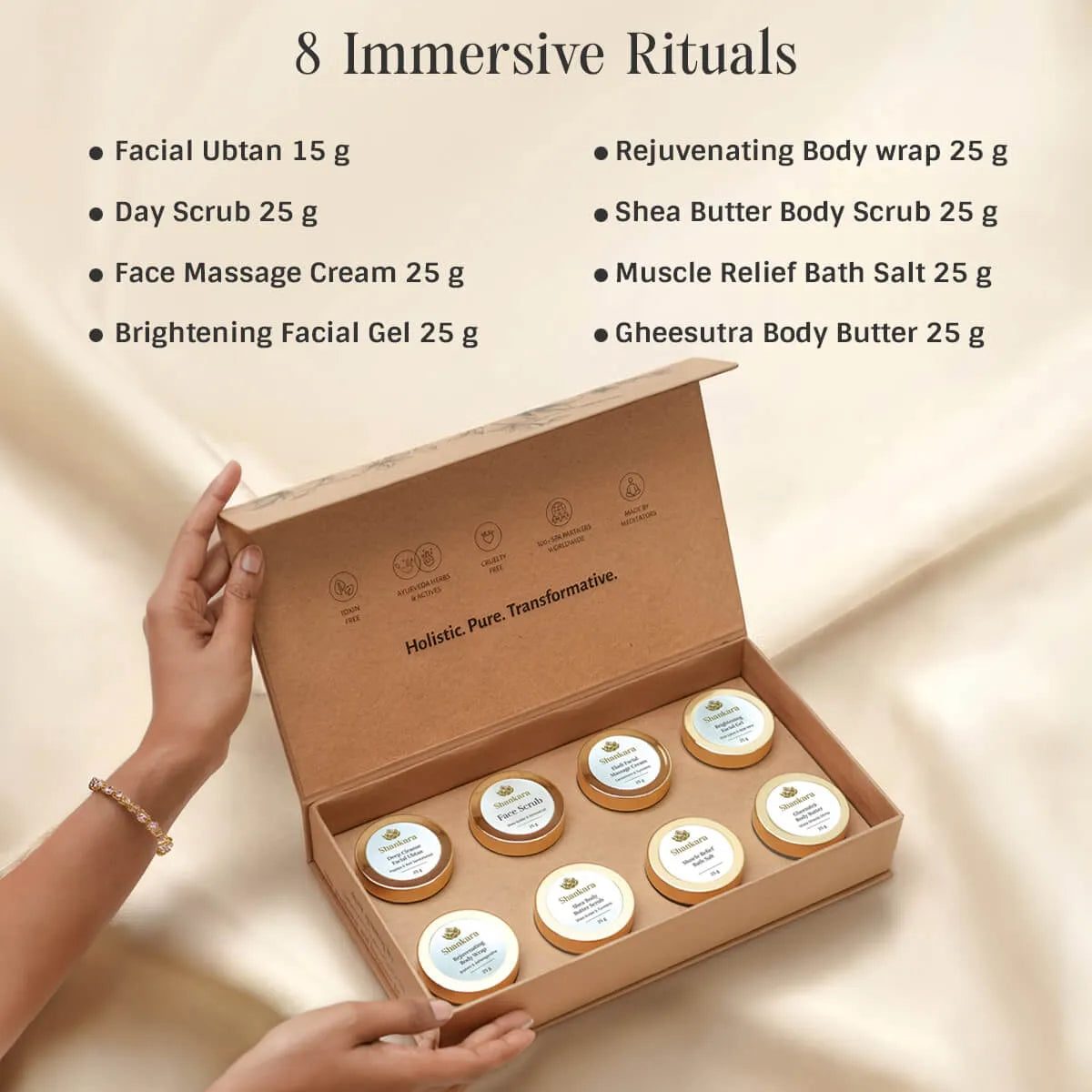 【Shankara】 Forest Bloom - Renew & Glow Giftset｜フォレストブルーム リニュー＆グロウ ギフトセット｜190g（8点）