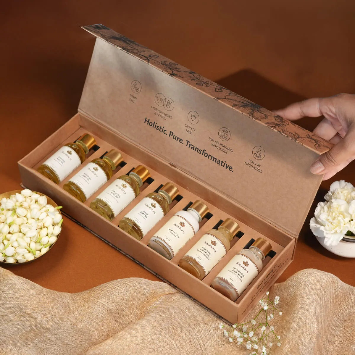 【Shankara】 Forest Bloom - Shower & Soothe Giftset｜フォレストブルーム シャワー＆スーズ ギフトセット｜210ml（7点）