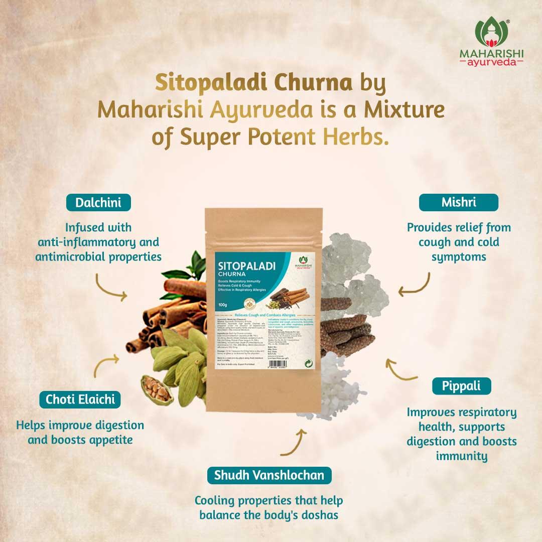 Sitopaladi Churna for  Respiratory Health