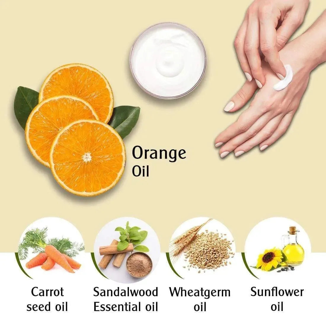 Orange Face & Body Moist,Vitamin C Enriched,Brightening, Rejuvenating, Refreshing 200ml