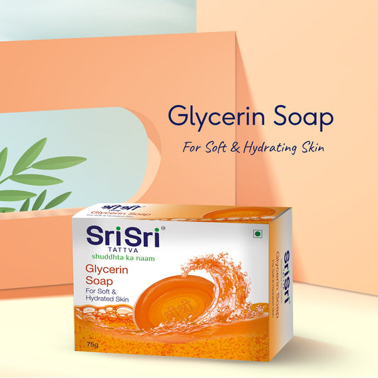 Glycerin Soap - For Soft & Hydrated Skin, 75 g 75g