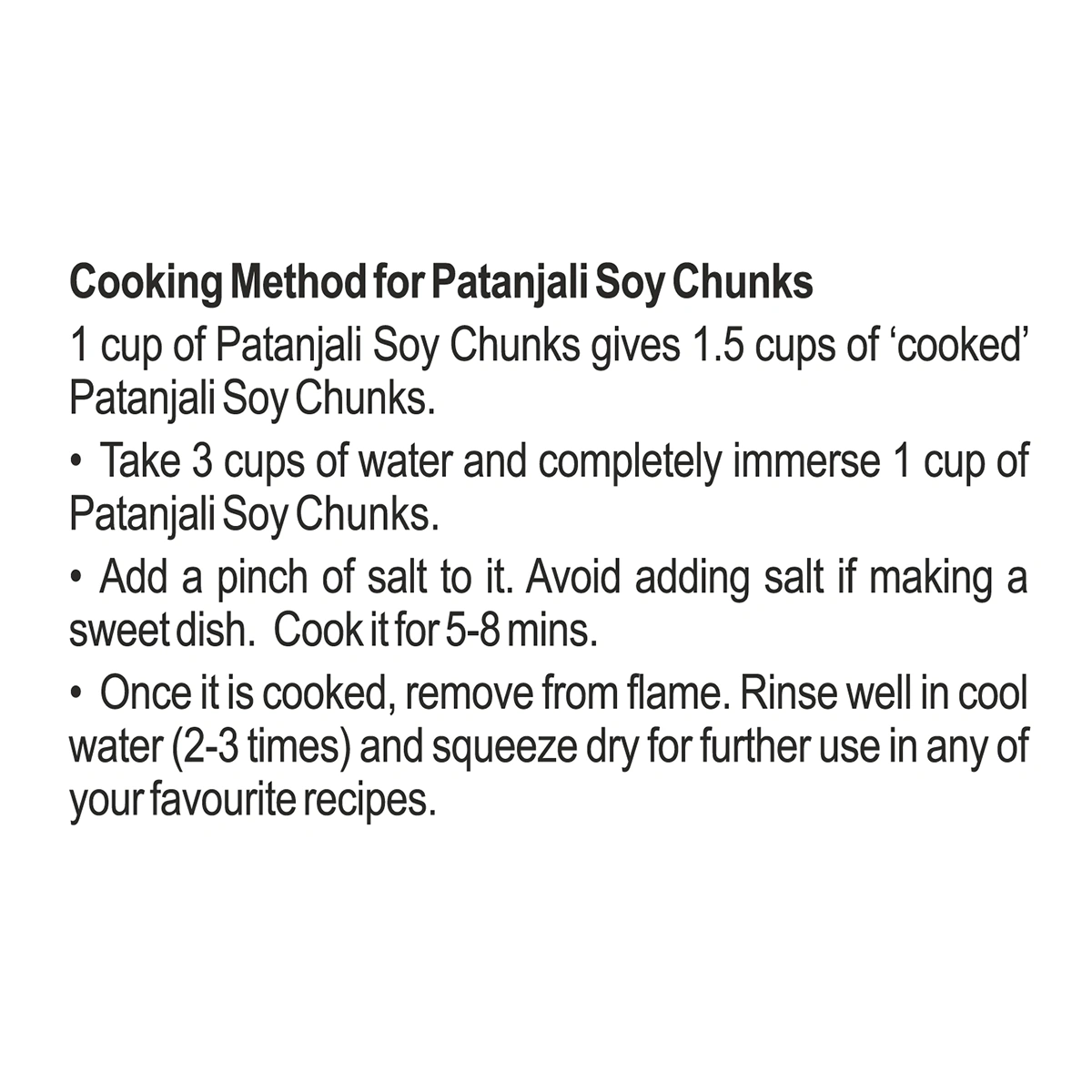 Patanjali Soya Nutri Chunks 180 + 20 G