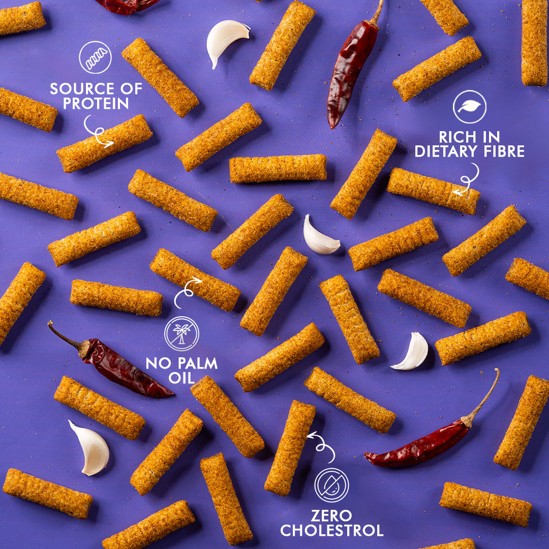 Spicy Garlic Ragi Sticks 115g