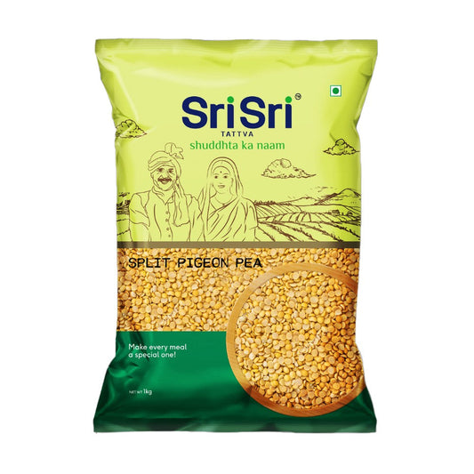 【Sri Sri Tattva】 Toor Dal Split Pigeon Pea｜ トゥールダール（キマメ）スプリット｜ 1kg