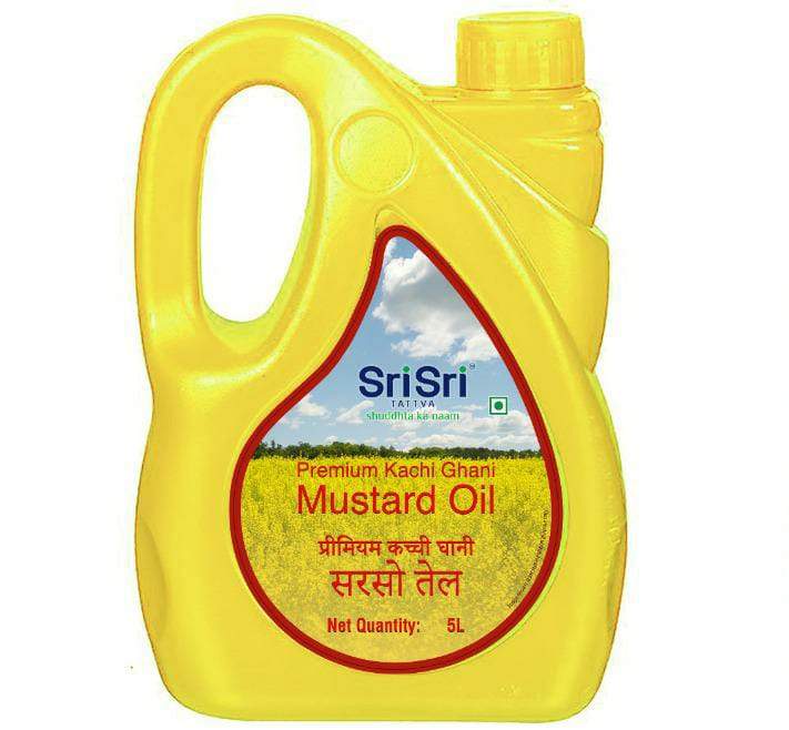 Premium Kachi Ghani Mustard Oil, 5 L 5L