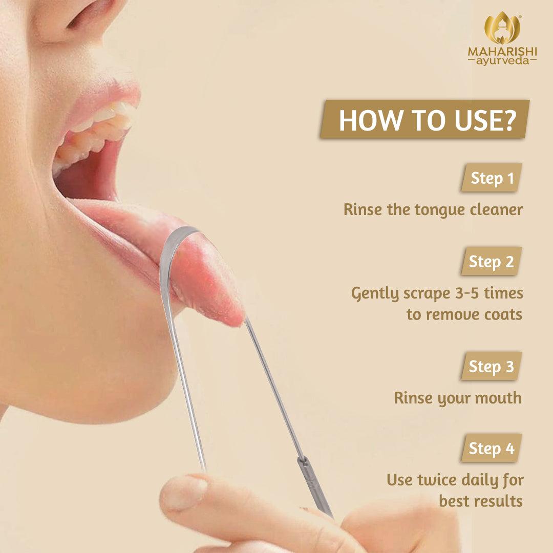 Stainless Steel Tongue Cleaner Premium Quality at Best Price