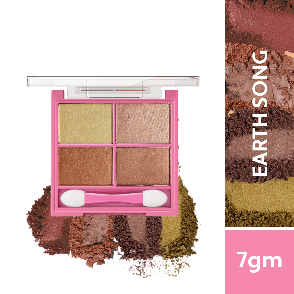 【Biotique】 Biotique Natural Makeup Stardust Eye Shadow, Moon Shadow, 7g Earth Song