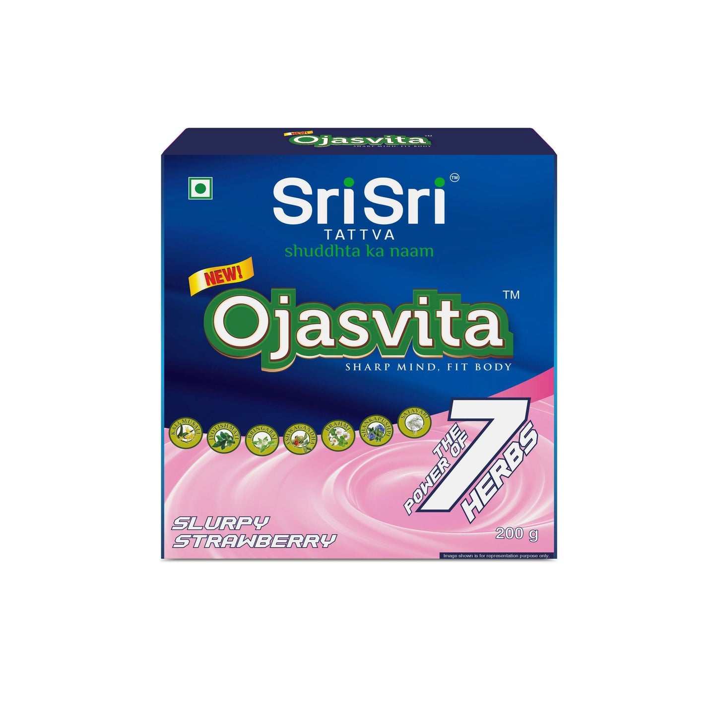 【Sri Sri Tattva】 Strawberry Ojasvita (Sharp Mind & Fit Body)｜ ストロベリー オージャスヴィタ（シャープマインド＆フィットボディ）｜ 200g
