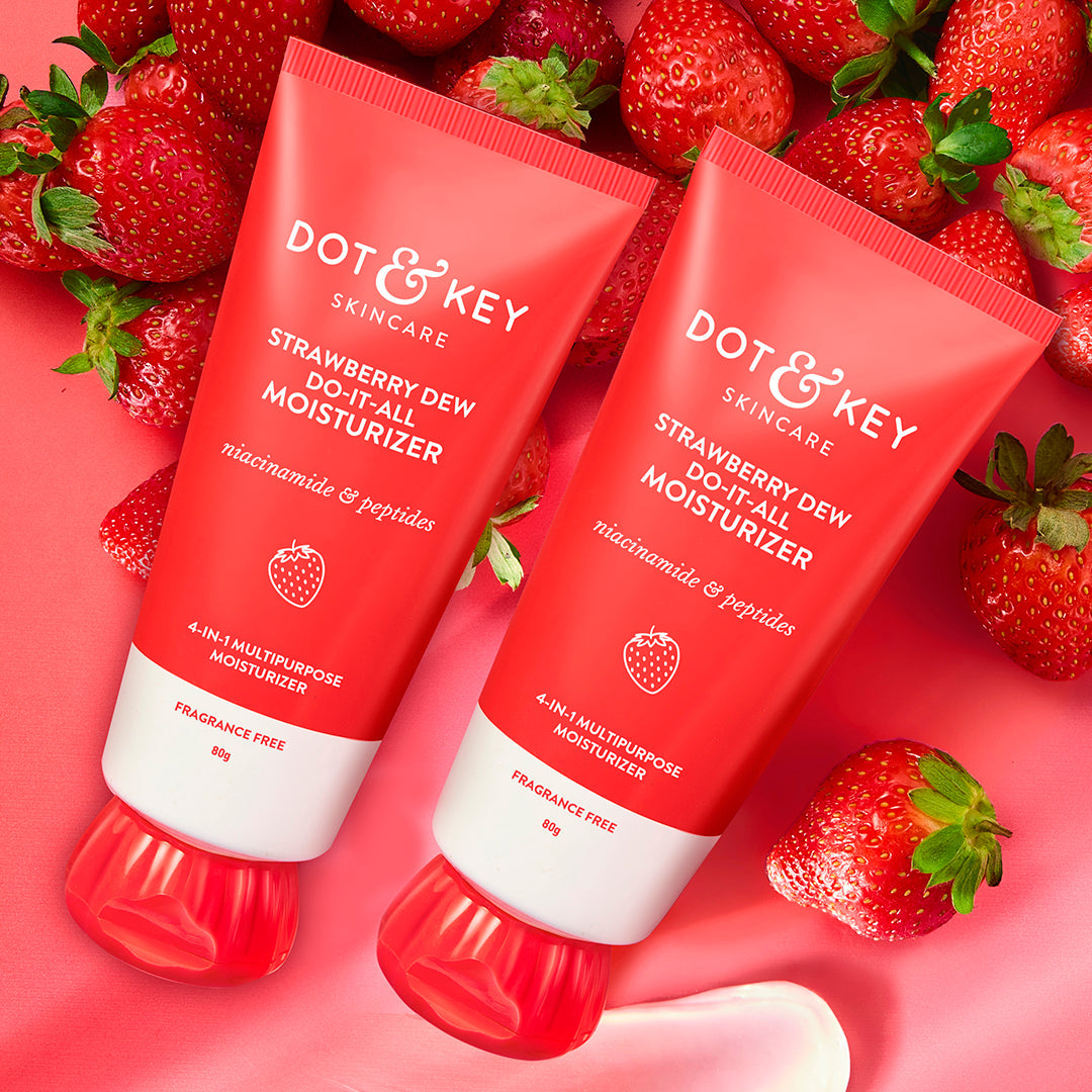 Strawberry + Niacinamide Moisturizer, Pack of 2 160g