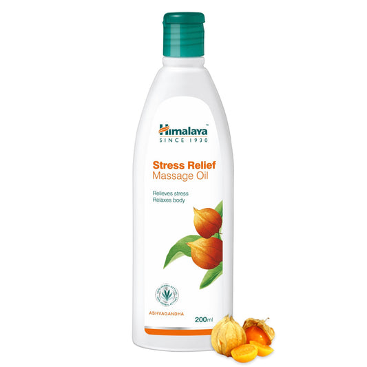 【Himalaya】 Stress Relief Massage Oil｜ストレススレルイーフマスサジオイル
