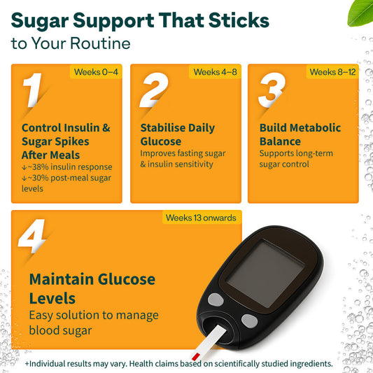 Sugar Support Effervescent for Blood Sugar Management 15 Tablets 15 Tablets