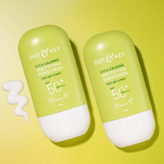 SPF 50+ Cica & Niacinamide Sunscreen - Pack of 2 160g