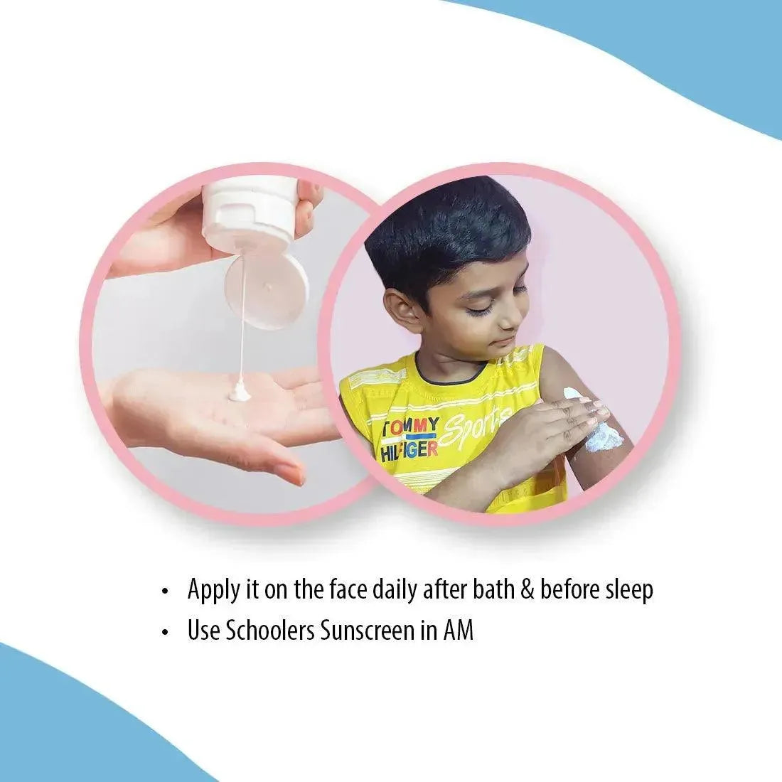 Schoolers Nourishing Cream Gentle & Safe, Intensive Moisturizing & Nourishing Ultra-Light for Kids- Hypoallergenic, No Paraben & Sulfates 50g
