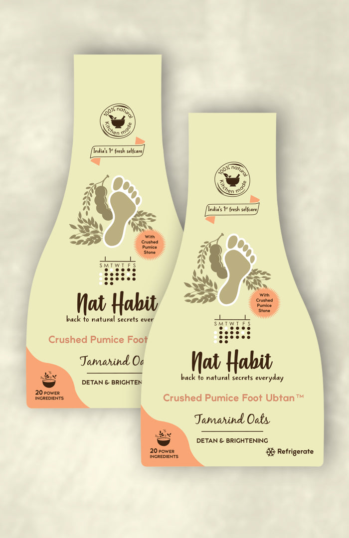 Tamarind Oats Foot Ubtan 40g x 2