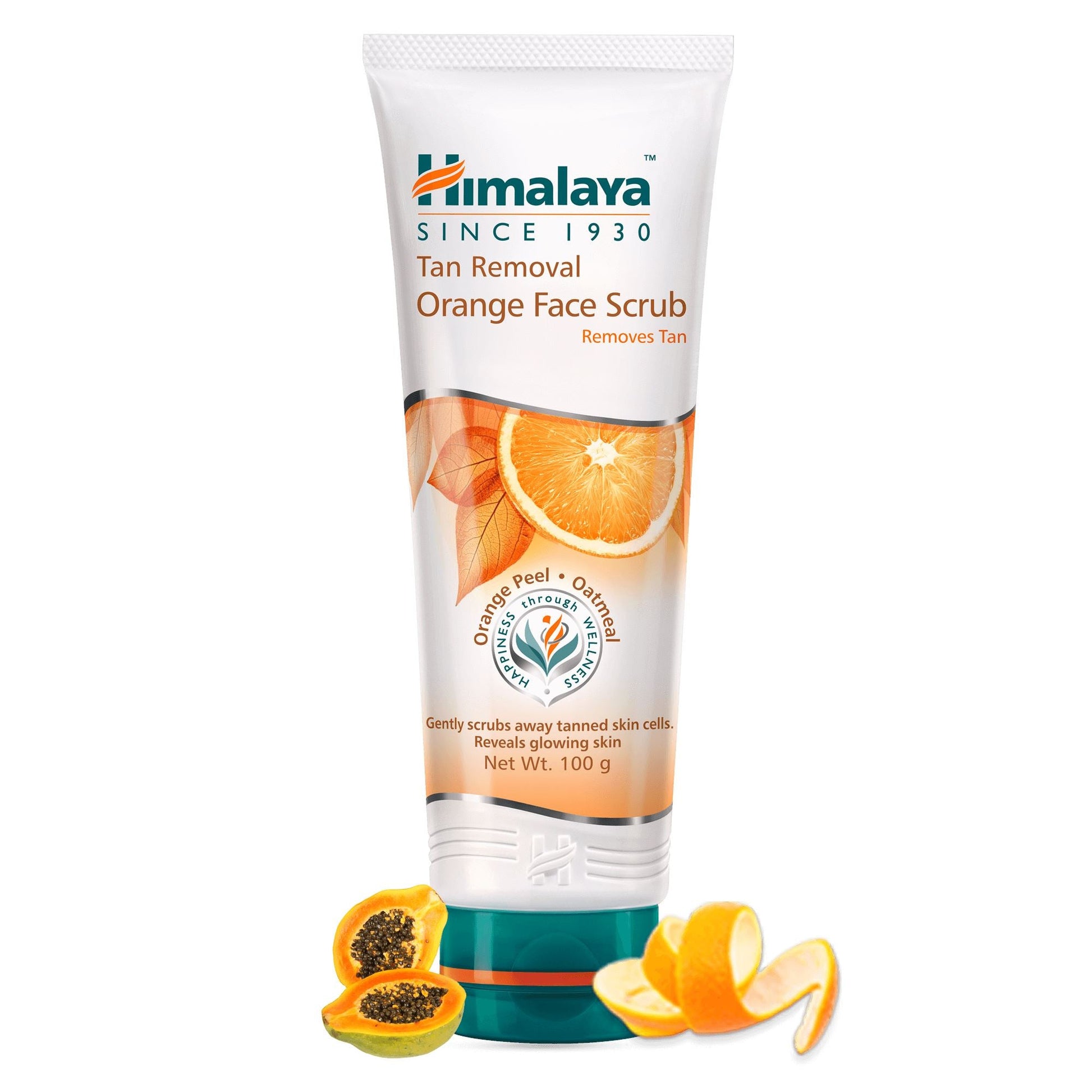 Tan Removal Orange Face Scrub 100g