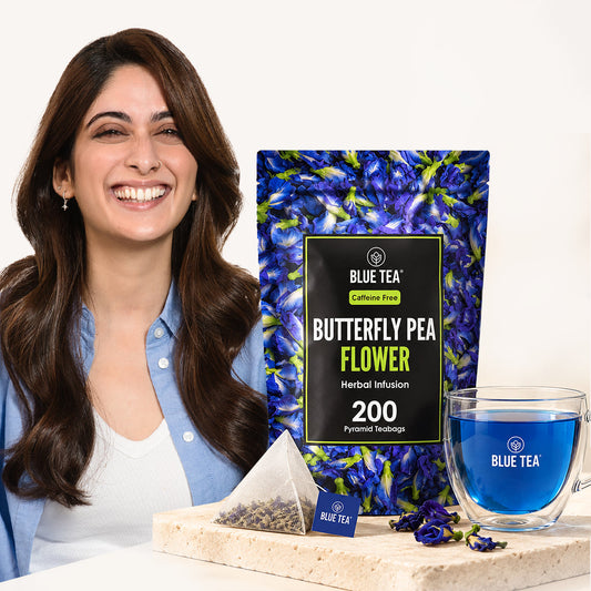 【Blue Tea】 Butterfly Pea Flower Herbal Tea - 200 Teabags｜バタフライピーフラワー ハーバルティー｜200 Tea Bags